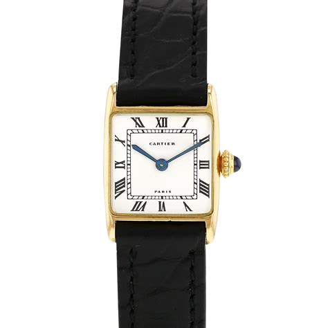 cartier tank arrondie|cartier yellow gold tank watch.